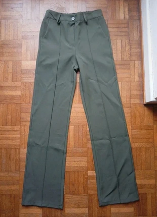 Pantalon kaki foncé – type tailleur – taille 36 / S jamais portez, brand: sansnom., condition: Very good, size: S / 36 / 8, €5.00, €5.95 includes Buyer Protection