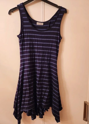 Robe asymétrique c&a ca volants tunique marinière marin rayures Clockhouse neuf, brand: Unique, condition: New with tags, size: One size, €24.99, €26.94 includes Buyer Protection