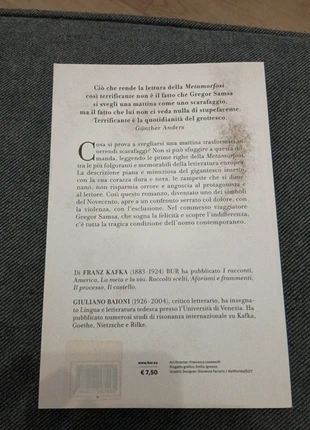 Libroa metamorfosi, Kafka, condition: Satisfactory, €15.50, €16.98 includes Buyer Protection