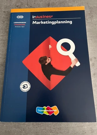 InBusiness – Marketingplanning (ThiemeMeulenhoff), staat: Heel goed, € 2,50, € 3,33 inclusief Kopersbescherming
