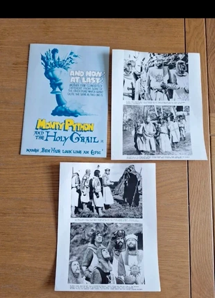1975 Monty Python And The Holy Grail Pressbook & Photos, brand: Monty Python, condition: Very good, €94.00, €99.40 includes Buyer Protection