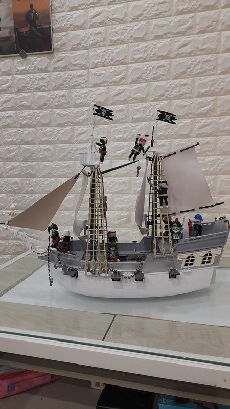 Playmobil bateau pirate FANTOM custom