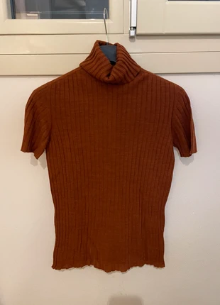 Sottogiacca/dolcevita/lupetto color mattone Kaos jeans taglia S, marke: Kaos, zustand: Gut, größe: S / 36 / 8, 12,00 €, 13,30 € inklusive Vinted-Käuferschutz