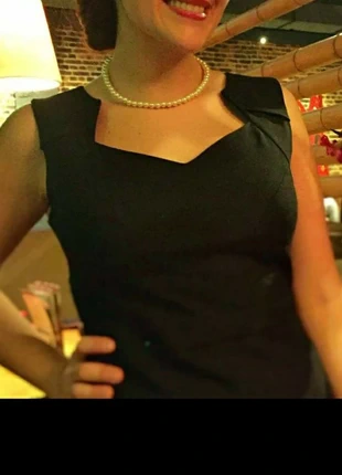 Black cocktail dress , merk: Atmosphere, staat: Goed, maat: L / 40 / 12, € 3,50, € 4,38 inclusief Kopersbescherming