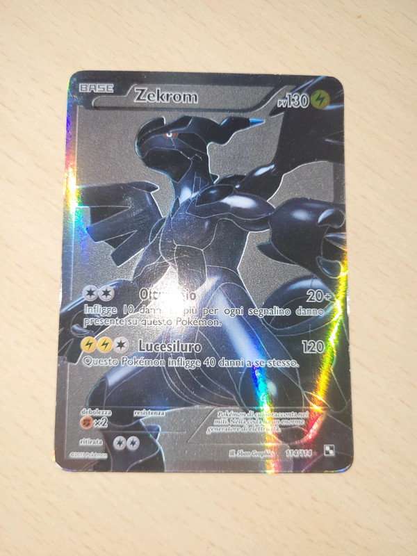 Carta Pokemon Zekrom (2011 Limited Edition) - Vinted