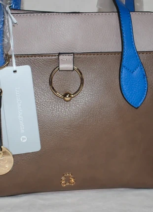 Sac à main neuf Multicolore Lulu Castagnette camel bleu et marron, brand: Lulu Castagnette, condition: New with tags, €29.99, €32.19 includes Buyer Protection
