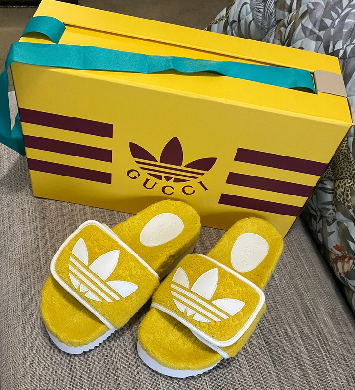 Adidas x Gucci GG Platform Sandal 1