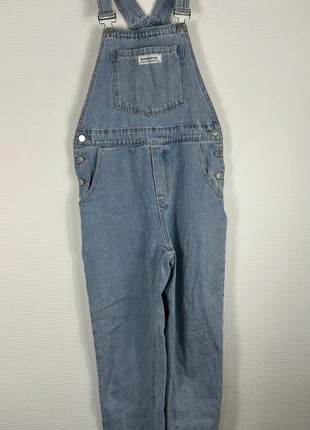 Salopette en Jean Mom Vintage Bleu Clair, brand: Vintage Denim, condition: Very good, size: M / 38 / 10, €32.00, €34.30 includes Buyer Protection Pro