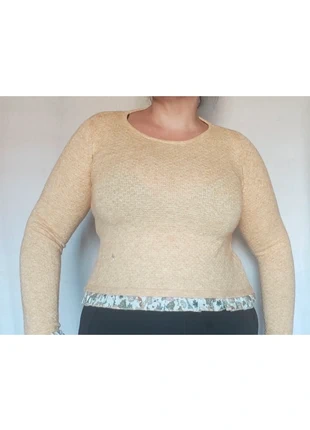 Jersey Talla Única Mostaza Con Vivo Vintage / Pull Vintage Moutarde Taille Unique Avec Liseré Rétro, marca: puri puntos, estado: Muy bueno, tamaño: Talla única, 6,00 €, 7,00 € Protección al comprador incluida