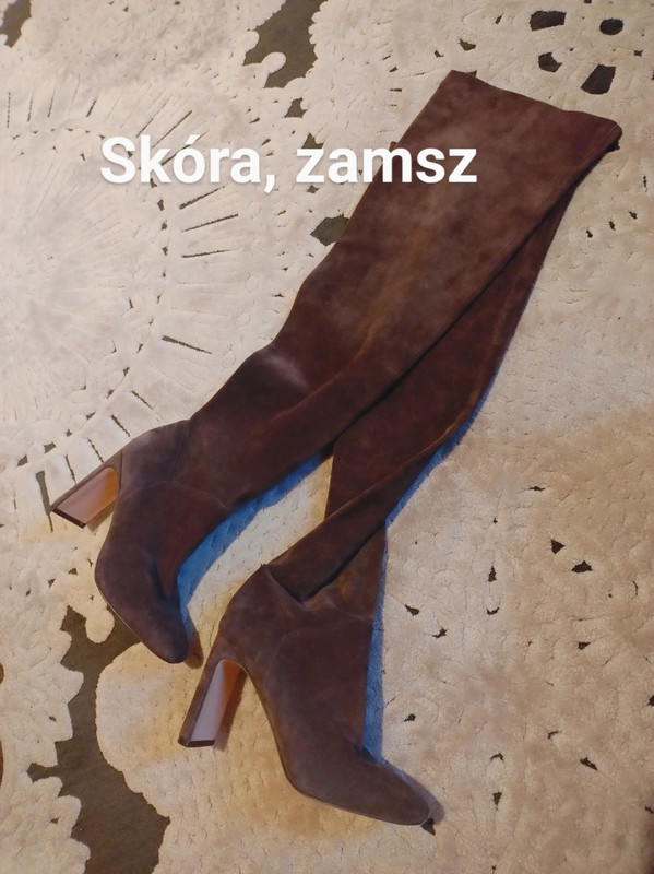 Kozaki za kolano, skóra naturalna 36 Reserved