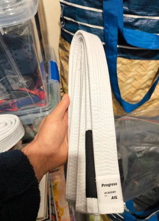 New - Progress BJJ - white belt, brand: PROGRESS, condizioni: Nuovo senza cartellino, taglia: Regolabile, €12.00, €13.30 include la Protezione acquisti