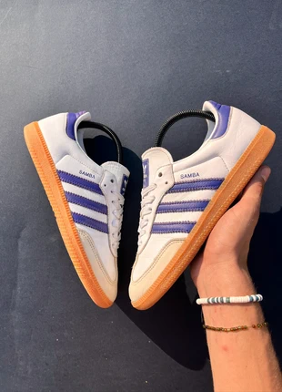 Adidas Samba ( blanche ) taille 38, brand: adidas, condizioni: Ottime, taglia: 38, €45.00, €47.95 include la Protezione acquisti
