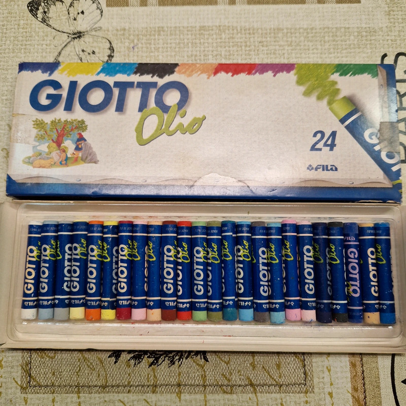 GIOTTO - 24 Pastelli Ad Olio