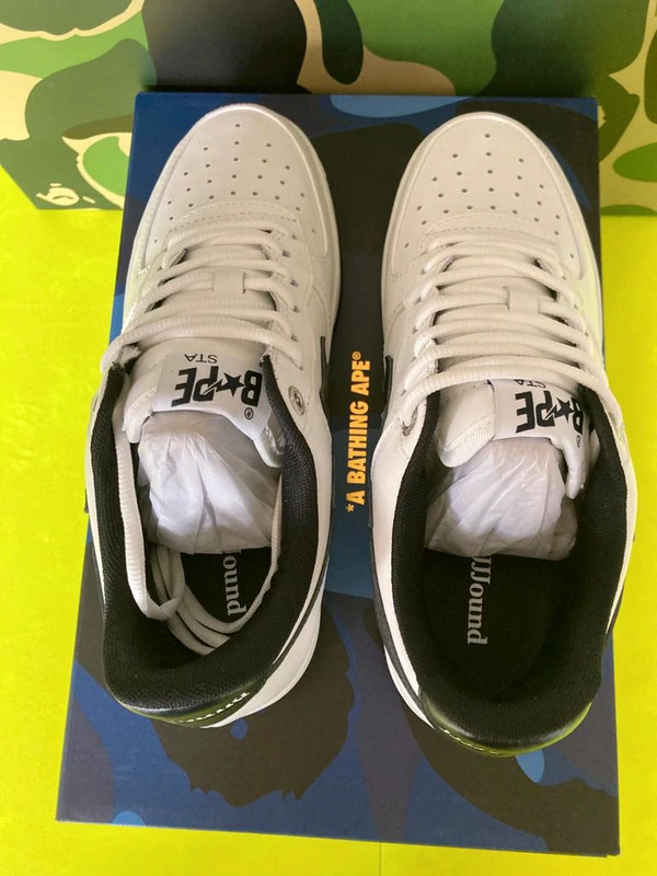 Bape sta x jjjjound white Navy 40 neuve | Vinted