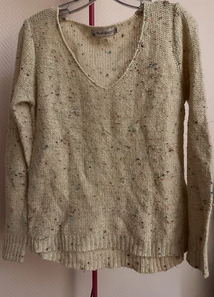 Pull col V d’hier , brand: Purple Queen, condition: Very good, size: One size, €5.00, €5.95 includes Buyer Protection