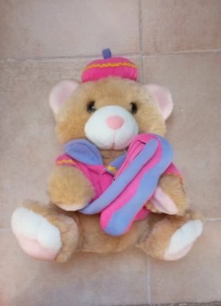 Peluche orso musicista vintage, marque: Peluche, état: Très bon état, taille: Taille unique, 1,00 €, 1,75 € Protection acheteurs incluse