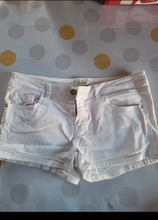 short court femme taille basse blanc taille L, marca: Denim Life, estado: Muy bueno, tamaño: L / 40 / 12, 3,81 €, 4,70 € Protección al comprador incluida