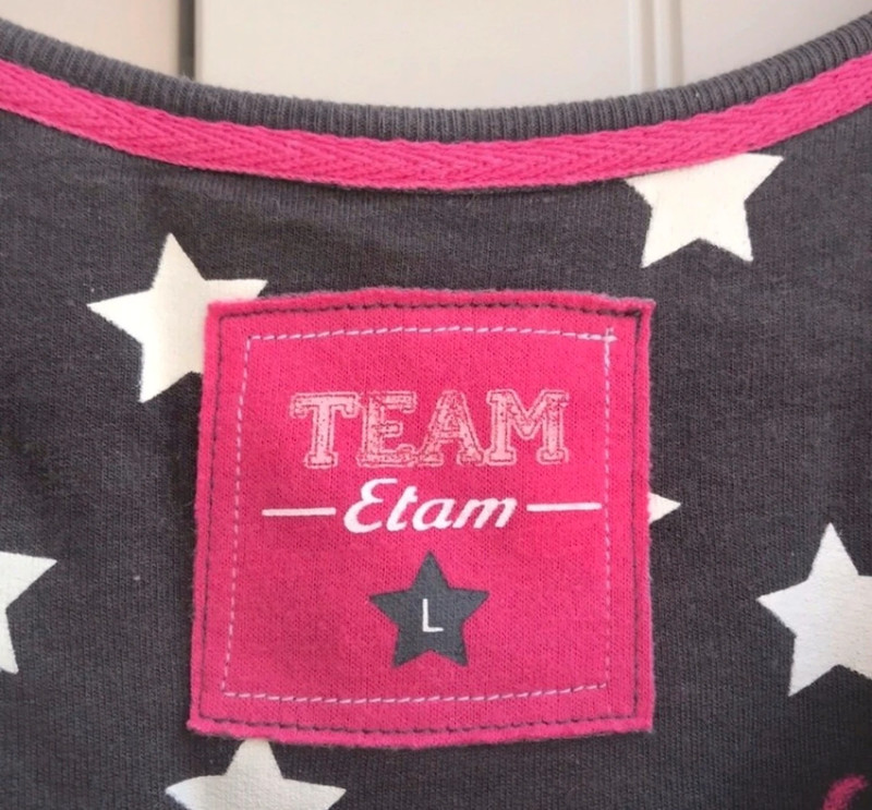Mono corto estrellas de Etam talla L como nuevo ideal para premama Vinted