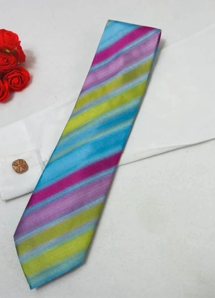 🔥 Cravate aux couleurs arc en ciel - Neuve - 9 cm, merk: MC Leonardo, staat: Nieuw zonder prijskaartje, € 6,00, € 7,00 inclusief Kopersbescherming Pro