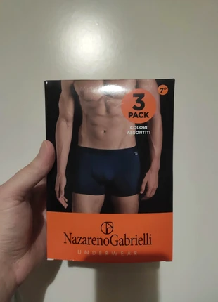 Set boxer da uomo 3 pz - Nazareno Gabrielli, merk: Nazareno Gabrielli, staat: Nieuw met prijskaartje, maat: XXL, € 9,95, € 11,15 inclusief Kopersbescherming