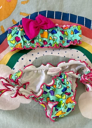 Maillot de bain + bandeau tête bébé fille 6 mois, marque: Cuore Matto, état: Très bon état, taille: 3-6 mois / 62 cm, 5,00 €, 5,95 € Protection acheteurs incluse