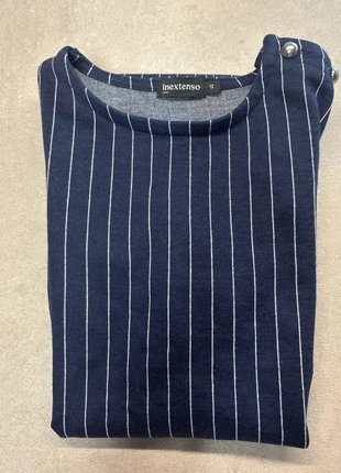 Robe à rayures – Bout’chou – Taille 10 ans, staat: Heel goed, maat: 10 jaar / 140 cm, € 4,00, € 4,90 inclusief Kopersbescherming