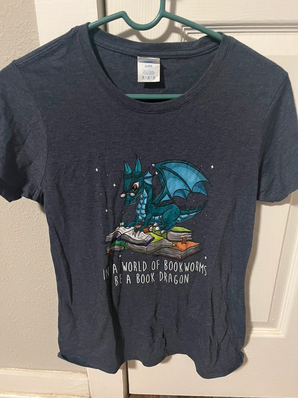 Book Dragon T-Shirt 1