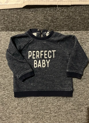 Sweat bleu marine Boutchou 12 mois, brand: Bout'chou, condition: Good, size: 9-12 months / 74 cm, €5.00, €5.95 includes Buyer Protection