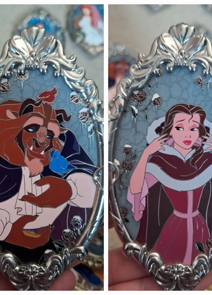 Disney fantasy pin silver portrait pinchantress beauty and the beast, merk: Disney, staat: Heel goed, € 160,00, € 168,70 inclusief Kopersbescherming