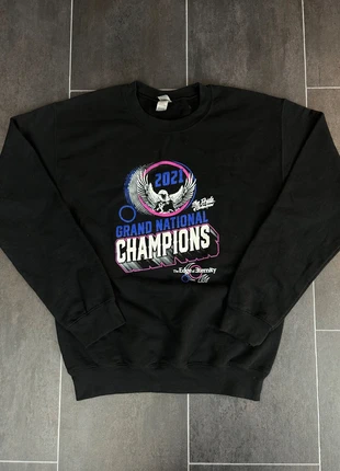 Pull US Grand National Champions S J1403, marke: Gildan, zustand: Sehr gut, größe: S, 9,99 €, 11,19 € beinhaltet Vinted-Käuferschutz Pro