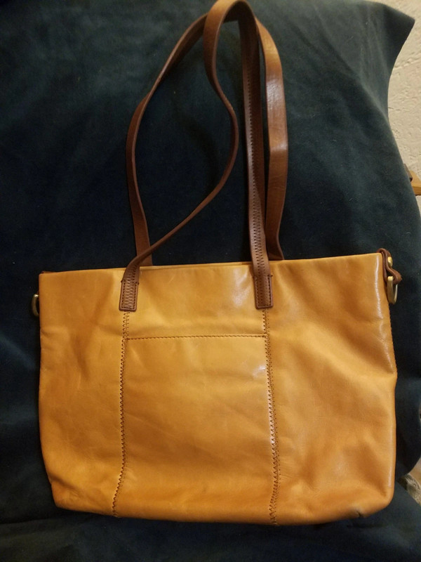 HOBO Brown leather handbag 1