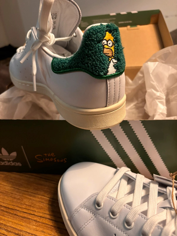 Adidas Stan Smith Homer Simpson 45 1/3 2