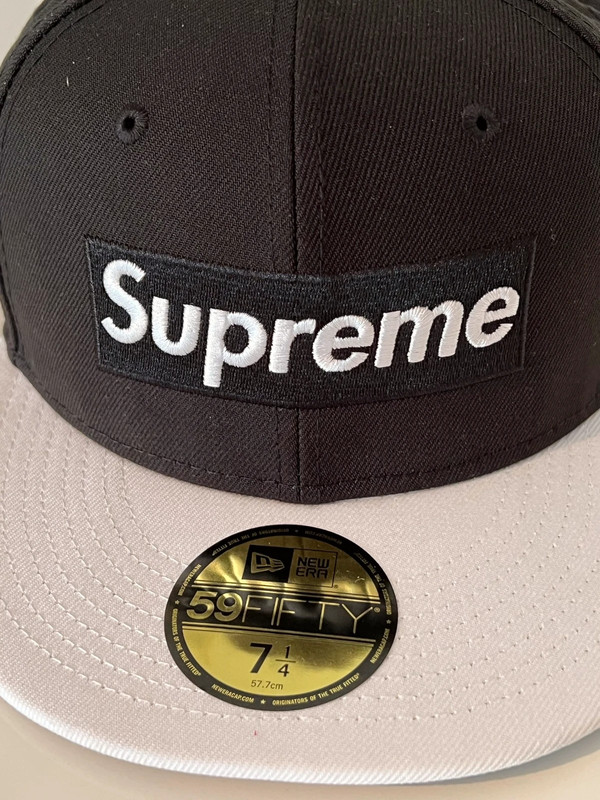 Supreme x New Era 2-Tone Box Logo Spring Training 2022 59Fifty Gr