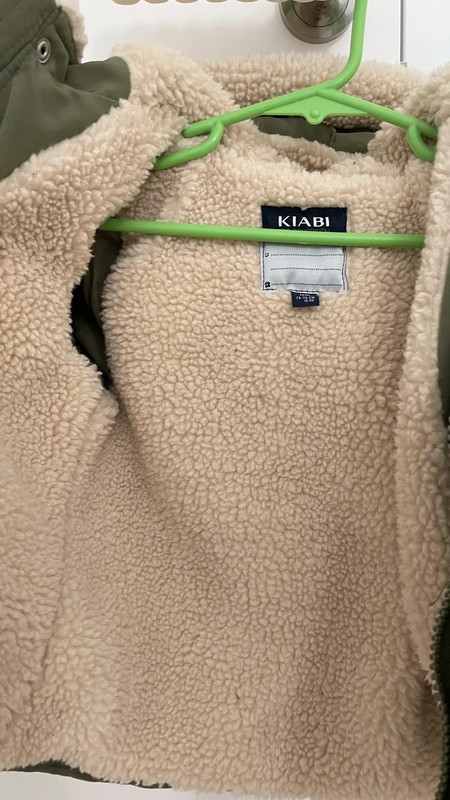 Abrigo best sale bebe kiabi