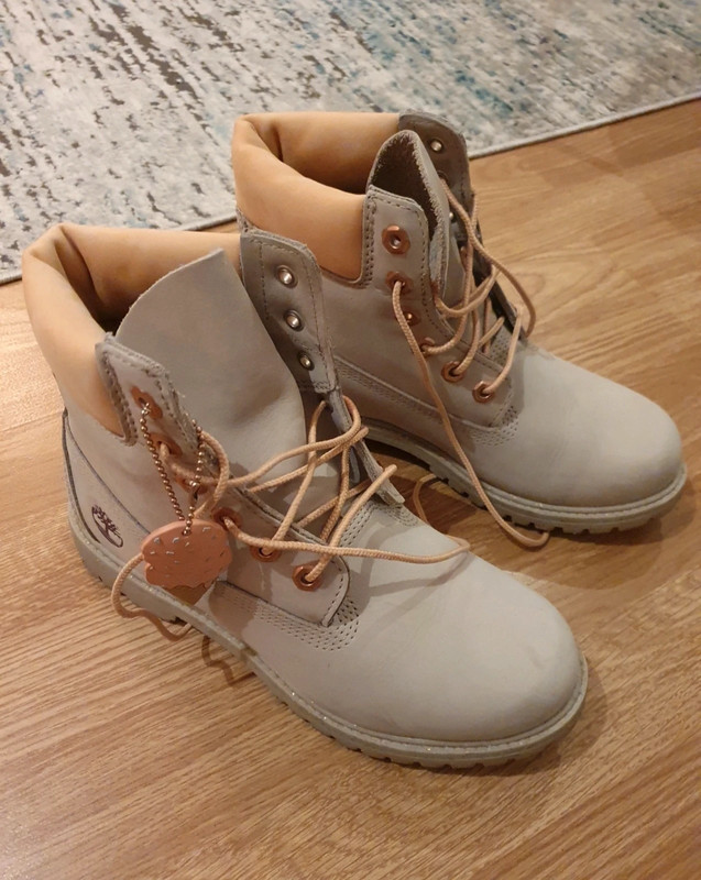 Timberland boots shop rose gold