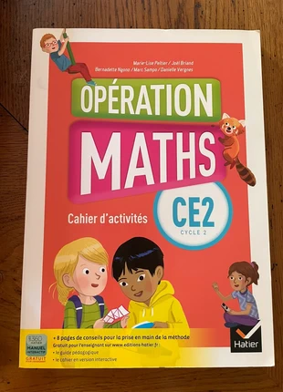 Fichier de maths CE2, estado: Novo sem etiquetas, €7.00, €8.05 inclui Proteção do Comprador
