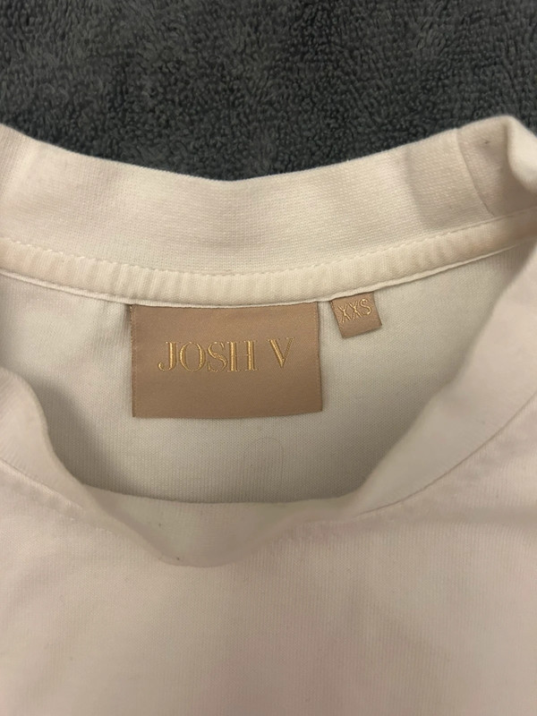 Witte crop truitje Josh V 3