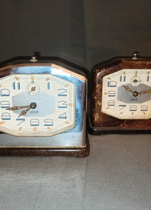 2 beaux réveils art déco marque Jaz déco vintage chic, marque: Jaz, état: Satisfaisant, 19,00 €, 20,65 € Protection acheteurs incluse