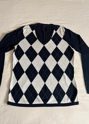 Pull Tommy Hilfiger Femme bleu marine col V - Taille L, brand: Tommy Hilfiger, condition: Good, size: L, 20.00 €, 21.70 € includes Buyer Protection