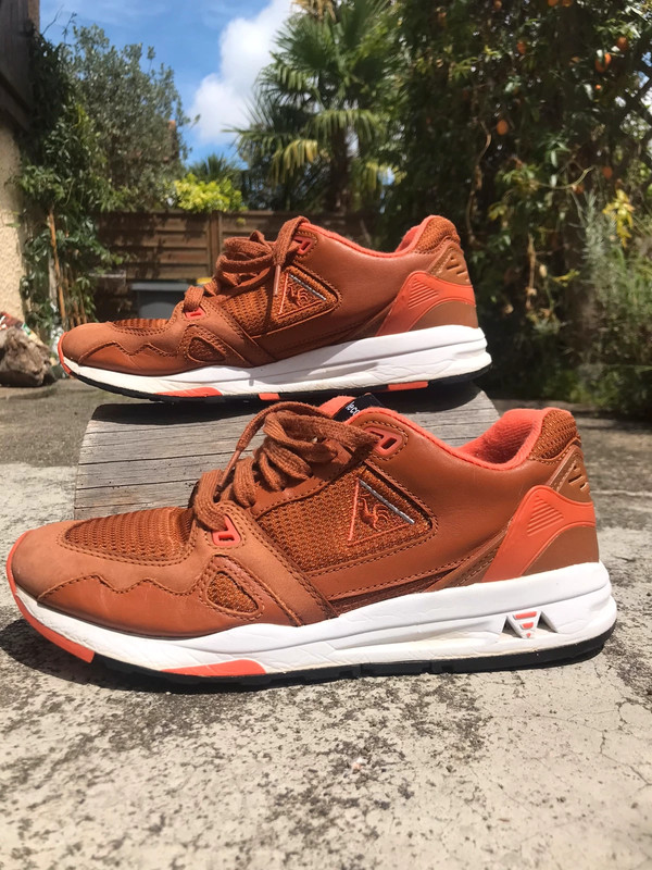 Chaussures le sale coq sportif orange