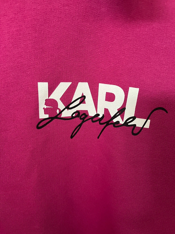 Sweat neuf et original Karl Lagerfeld fushia 2