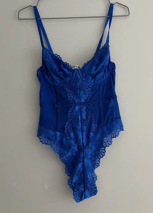 Royal Blue Bodysuit/Lingerie Top, brand: Saint Genies, condition: Very good, size: S / 36 / 8, €10.00, €11.20 includes Buyer Protection