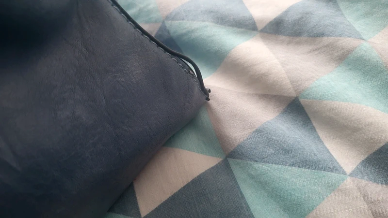 Sac à main texto bleu - photo numéro 11