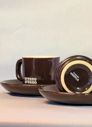 A Pair of Presso Presso espresso cups, brand: Nestlé, condition: Very good, £15.00, £16.45 includes Buyer Protection