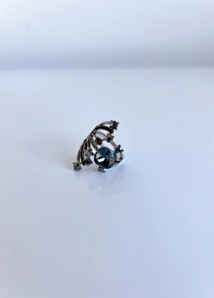 Bague diamant noir, zustand: Neu, größe: 56.9 mm / 18.1 mm Ø, 4,50 €, 5,43 € inklusive Vinted-Käuferschutz