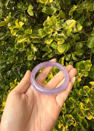 Bracelet bangle natural jadeite jade accompanied with Gemstone inspection report., marca: VDG, estado: Novo com etiquetas, €125.00, €131.95 inclui Proteção do Comprador