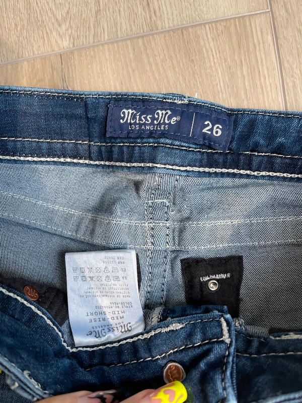 Size 26 Miss me jean shorts