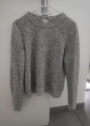 Pull gris chiné h&m, marca: H&M, estado: Muito bom, tamanho: M / 38 / 10, €8.00, €9.10 inclui Proteção do Comprador