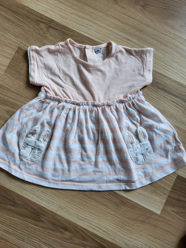 Petite robe rose lapin 1