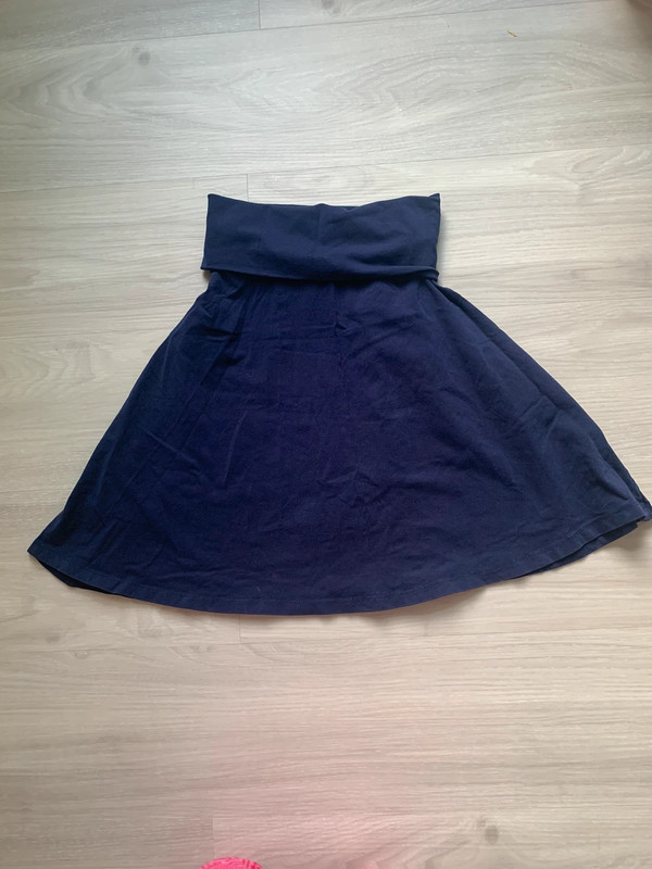 2010s Junee Jr. Navy Blue Circle Skirt 1